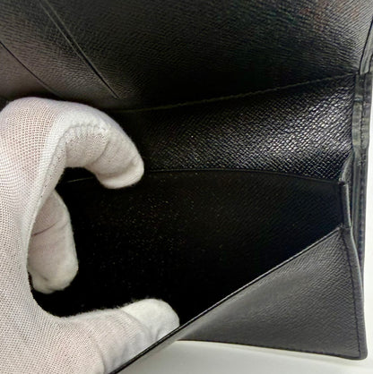 Louis Vuitton Epi 707 Noir Long Wallet 2006 Vintage France