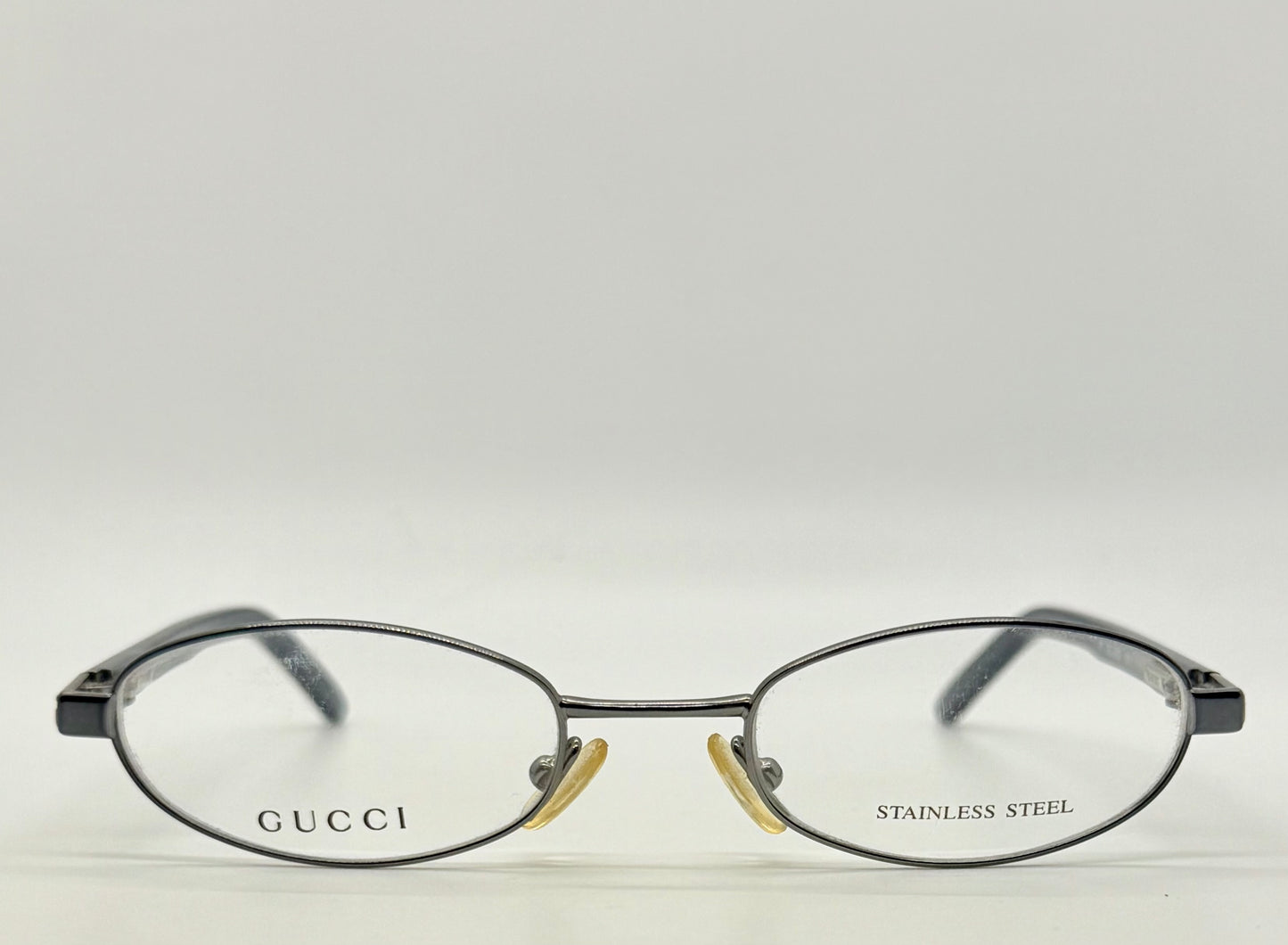 Gucci GG 2679 RV3 Stainless Steel Oval Frames-Vintage Unworn-Italy