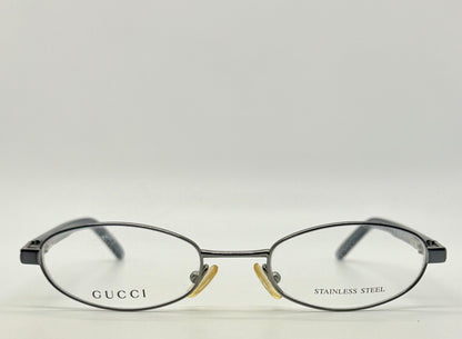 Gucci GG 2679 RV3 Stainless Steel Oval Frames-Vintage Unworn-Italy