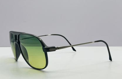 Vintage Nikon Grey Pilot Sunglasses with Custom Berko’s Designs Lenses-Made in Japan