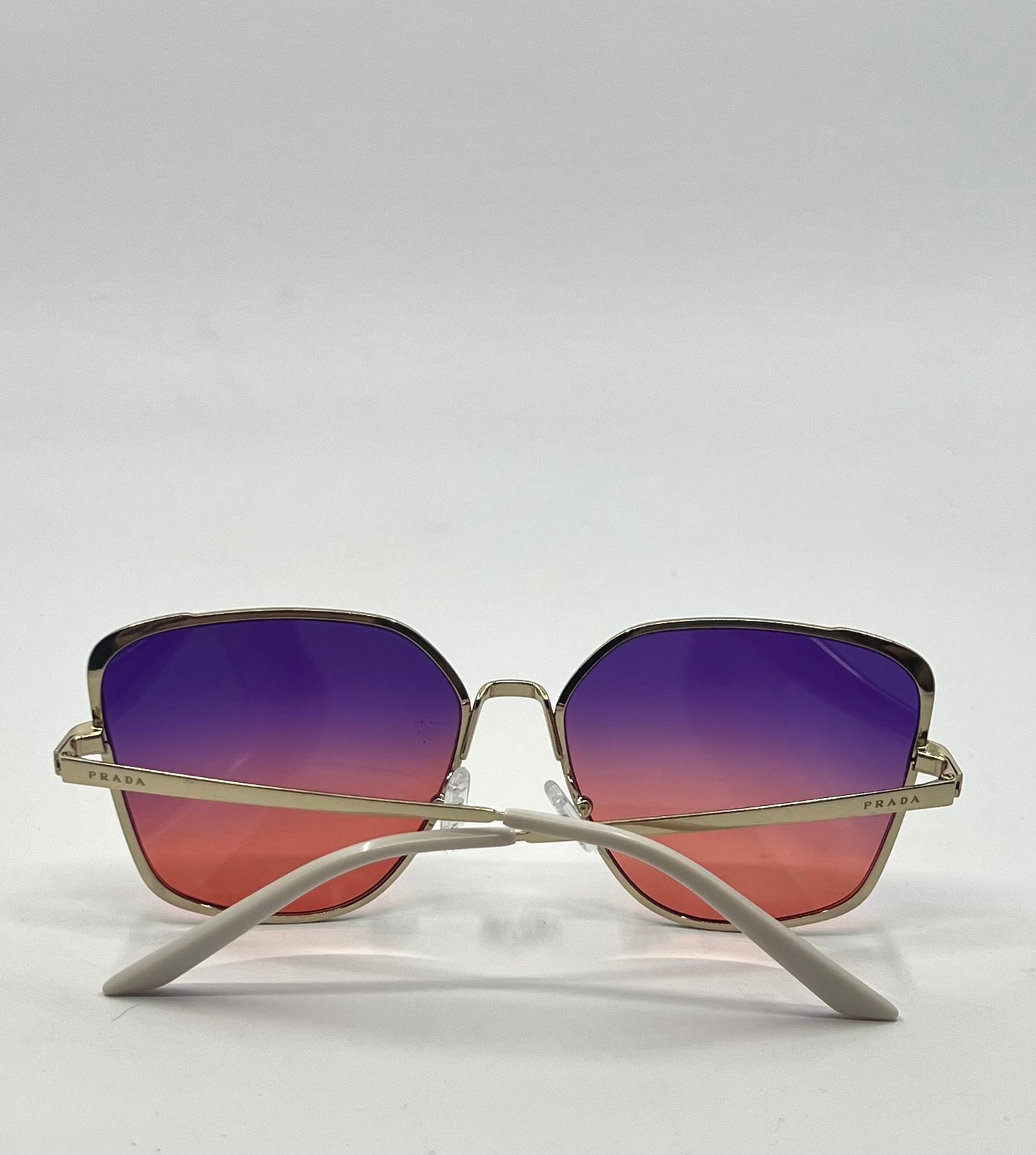 Prada SPR 60X Sunglasses  w/New Gradient Tinted Custom Lenses-Italy-59mm