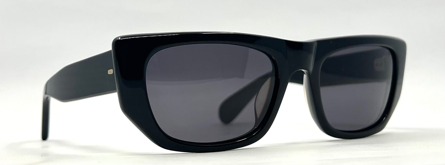 BENJAMIN “B. Ray” Black Polarized Sunglasses-Unworn-Japan-Collector