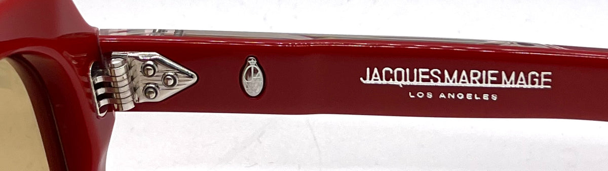 Jacques Marie Mage Decato Vermillion Bunker77 Sunglasses LTD 25 Unworn Full Kit