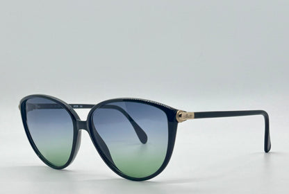 Silhouette M 1709 C 5504 Vintage Sunglasses w/New Blue-to-Green Custom Gradient Lenses