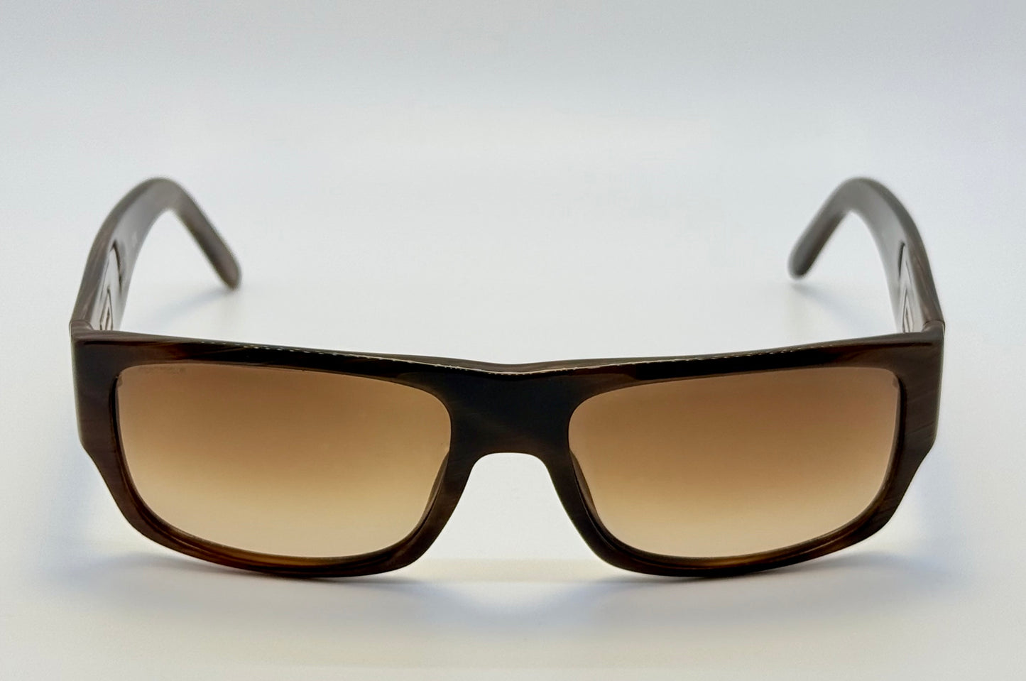 Versace 4127- Brown Gradient Sunglasses – Vintage Deadstock, Made in Italy