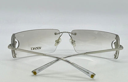 Versace N29/H 030/539 VINTAGE Rimless Shield Sunglasses-Deadstock/Collectible -UNWORN-Italy