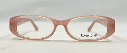 bebe Luminous Pink Optical Frames 51-15-135 Deadstock Unworn Y2K