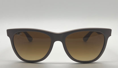 Ray-Ban RB4184 886/85 - Matte Beige Frames with Brown Gradient Lenses