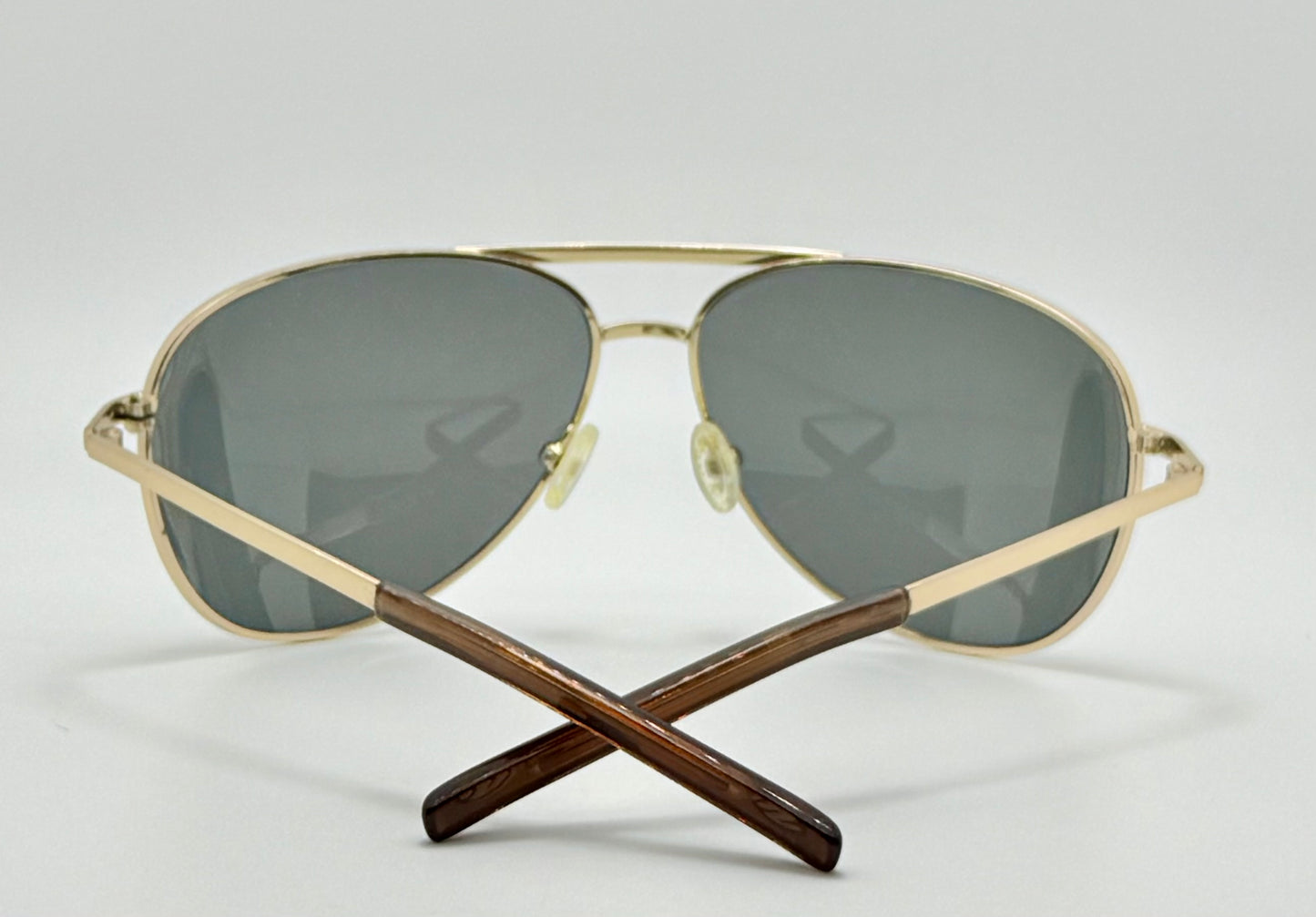 Smith Serpico Gold Aviator with Custom Polarized Blue/Grey Berko’s Designs Lenses