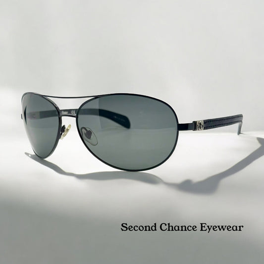 Silver Dagger SPAK Vintage Aviator Sunglasses – Made in Japan – New Polarized Lenses