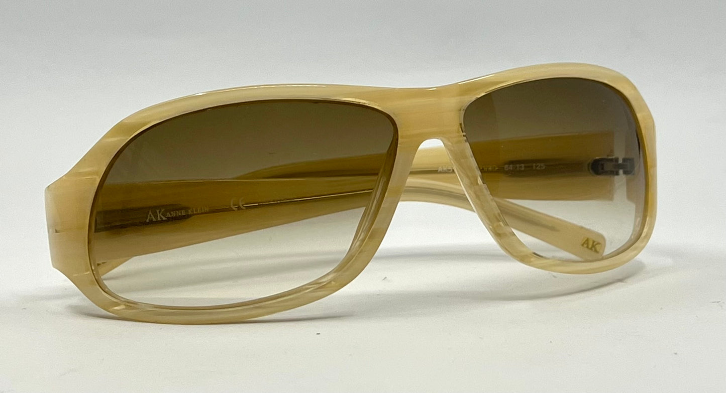 Anne Klein AK5141 Oversized Sunglasses-New Unworn-New Second Chance Customs Lenses