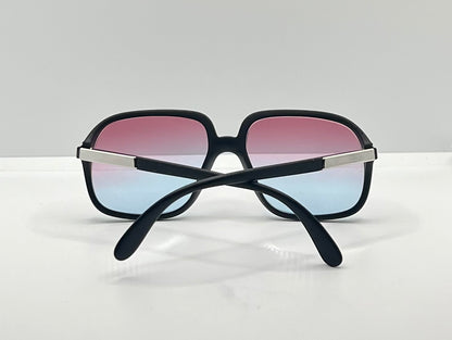 COBRA 3038 Vintage Optyl Sunglasses w/ New, Custom Rose to Ice Blue Gradient Lenses-Deadstock-Austria