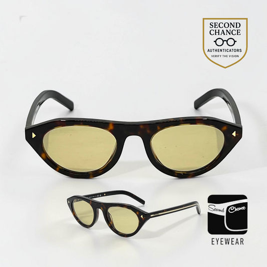 Prada SPR B15 17N-70R Tortoise Sunglasses Unworn Full Kit Made Italy