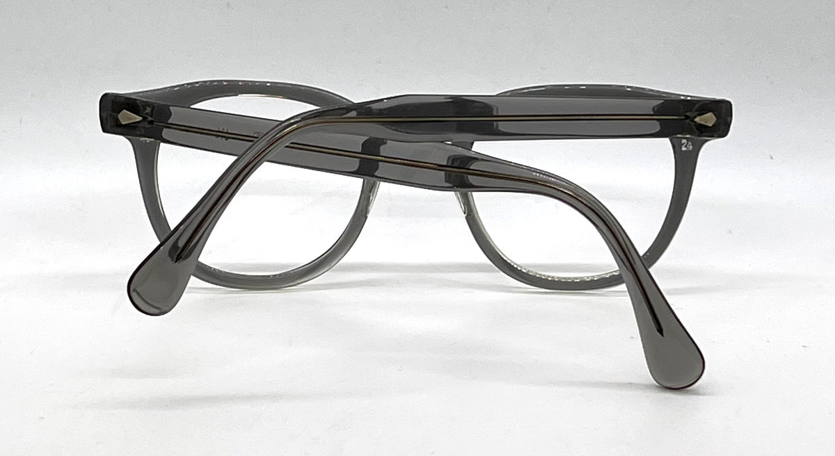 Tart Optical Arnel VINTAGE 48-24 Crystal Gray Eyeglass Frame Original Made in USA