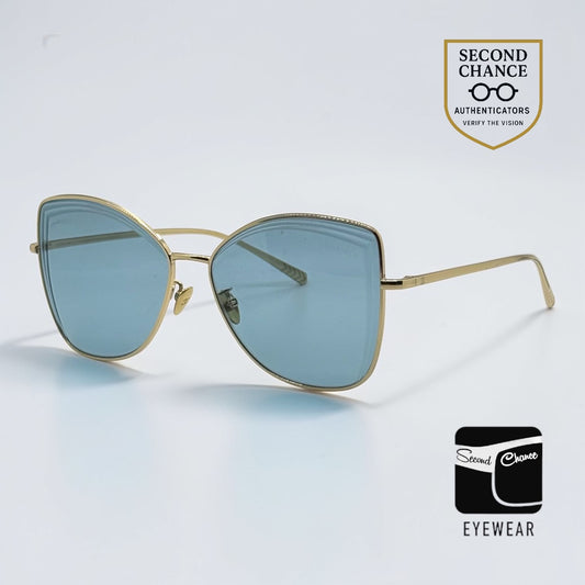 Chanel 4253 C.395/80-Y2K Vintage Gold Metal Sunglasses-UNWORN-w/Case