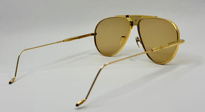 Jacques Marie Mage DAIDO in GOLD Sunglasses-Ltd 500 Full Kit-Japan-UNWORN