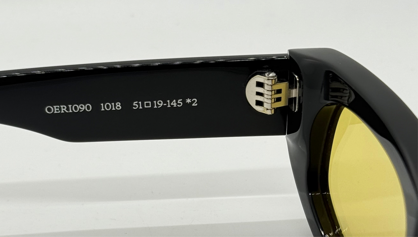 Off-White™ OERI090 1018 Sunglasses Black/Yellow Rare-New/Unworn-Full Kit Italy-51mm