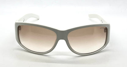 Diesel DS0046/S VINTAGE Y2K White Crystal Sunglasses-Unworn/NOS Made in Italy 64mm