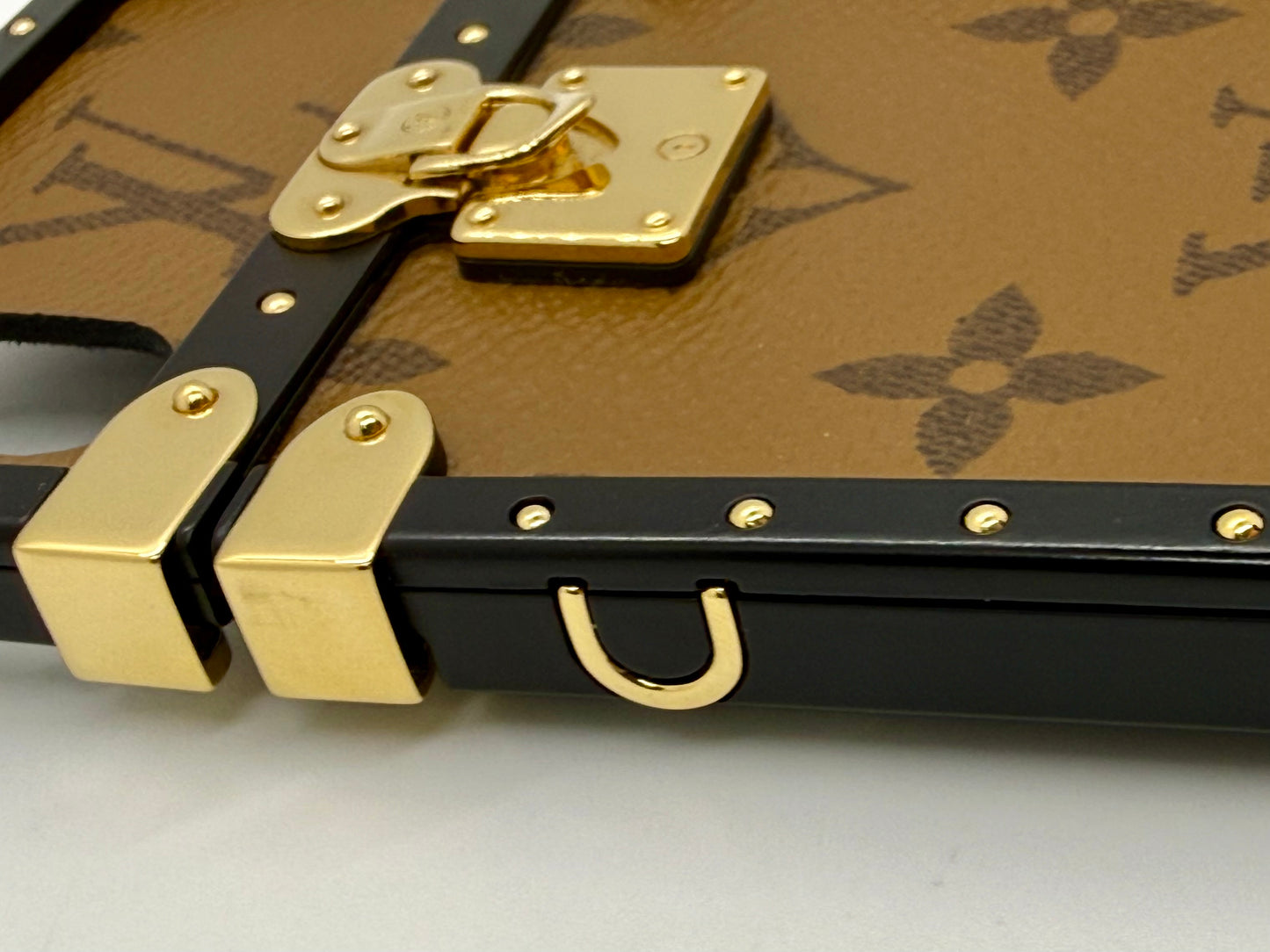 Louis Vuitton Monogram Trunk iPhone Case Classic Canvas Authentic