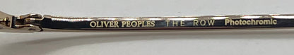 Oliver Peoples x The Row CASSE Photochromic Titanium Unworn Full Kit