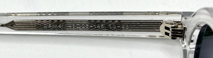 ENTOURAGE OF 7 “DECKER”-CRYSTAL & TORTOISE-GREEN LENS-BRAND NEW / UNWORN-FULL KIT