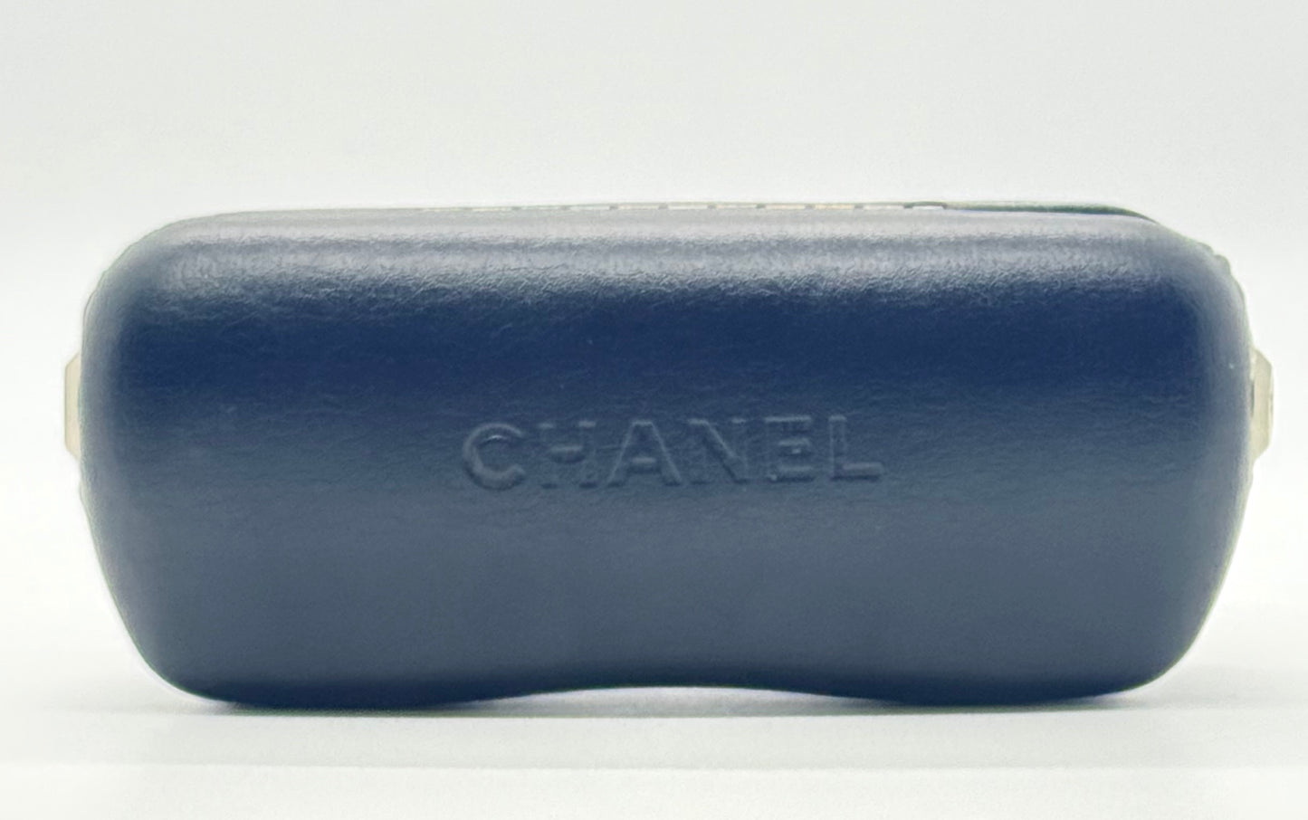 CHANEL 4034 Rimless Sunglasses Blue Temples Melanin Lenses-VINTAGE NOS
