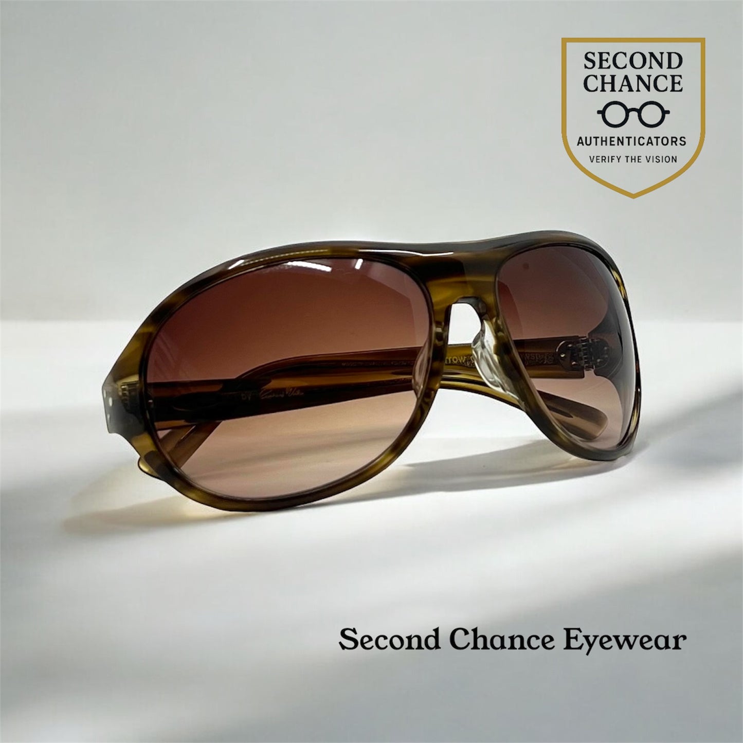 BLINDE by Richard Wilson Arrow of Word BWSP Japan Oversized Aviator Sunglasses