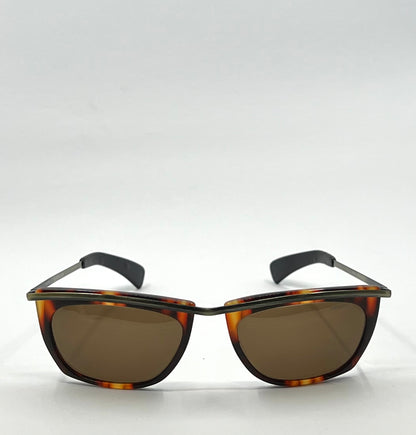 Patrol 9 Vintage Tortoise Sunglasses by Metalflex-Deadstock/Unworn-Italy