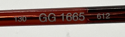 Gucci GG 1665 612 Deadstock Optical Frames-Y2K Vintage-Italy-49mm