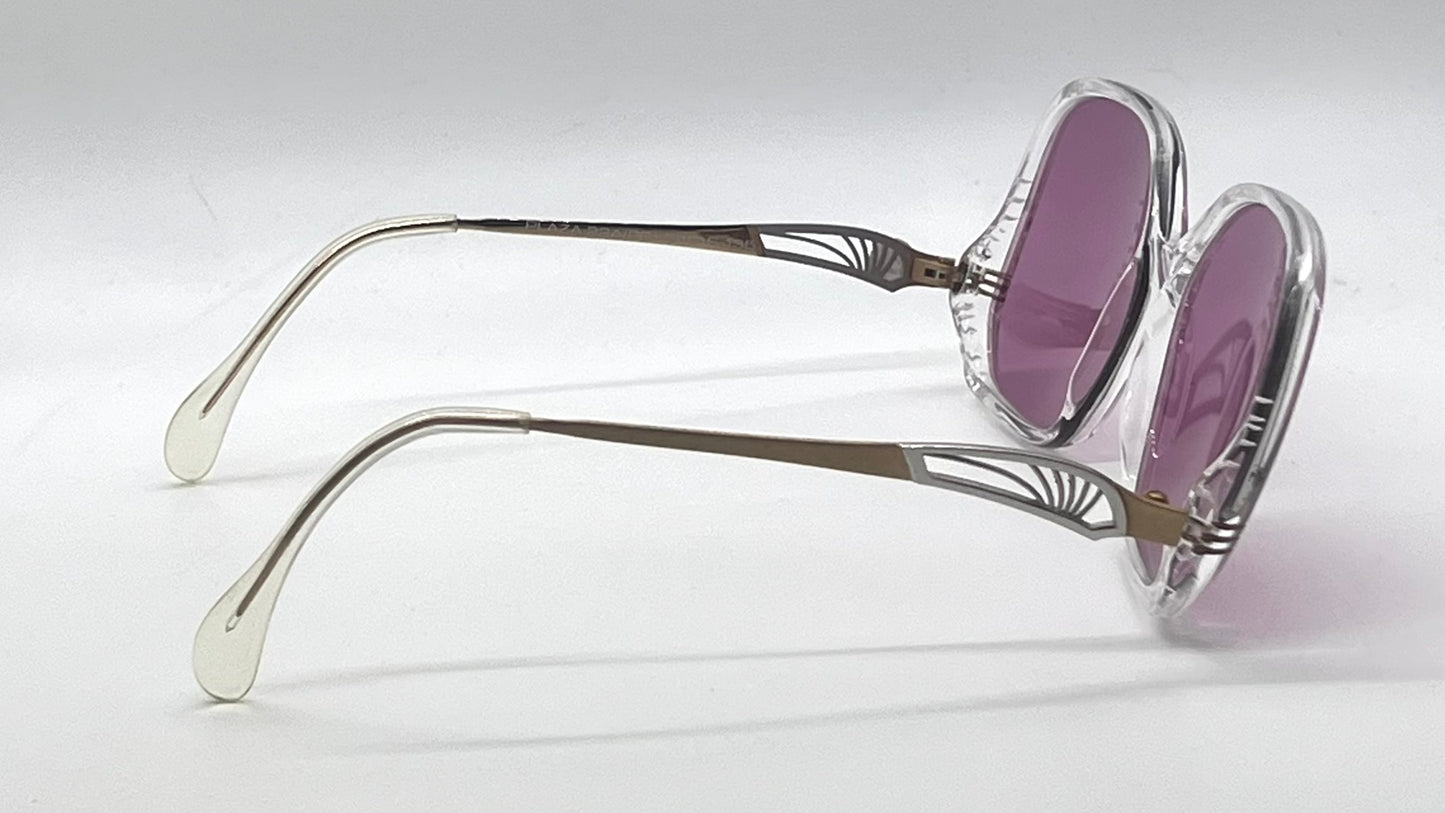 Neostyle Plaza 22A-Vintage Sunglasses-New Solid Rose  Custom Lenses-Unworn