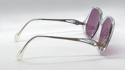 Neostyle Plaza 22A-Vintage Sunglasses-New Solid Rose  Custom Lenses-Unworn