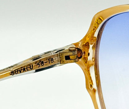 ULTRA SUVALU 58-18 Vintage Sunglasses w.New, Custom Dual-Tint Lenses – West Germany