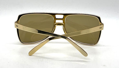 Cool-Ray Polaroid Fast Back Gold-Vintage Aviator-Original Polarized Sunglasses