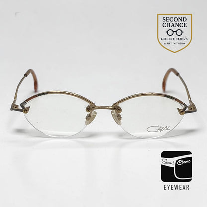 CAZAL 702 Col. 740 NOS/Unworn-Semi Rimless VINTAGE Eyeglasses-Germany