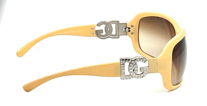 Dolce & Gabbana DG6029-B Crystal Logo Sunglasses-Vintage Y2K-Italy