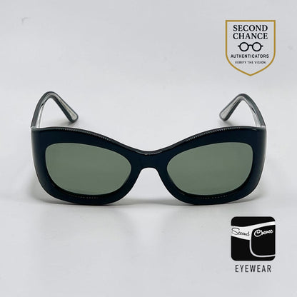 Oliver Peoples “THE ROW” Edina Polarized OV5441SU Unworn/Full Kit-Italy Black