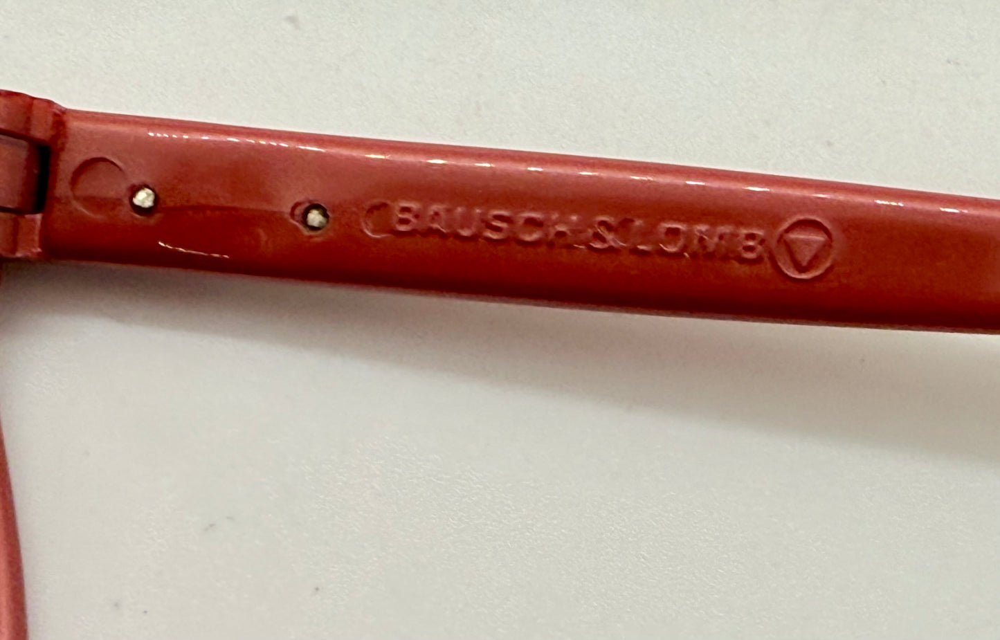 Ray-Ban CATS 1000 Red 1980s-B&L Changeable Rose Lenses-Vintage-France-UNWORN