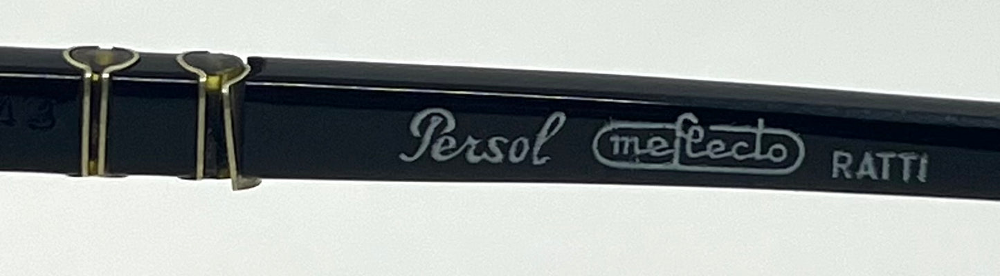 Persol Ratti Meflecto Sunglasses-Early 1960s Original Glass Lenses-Unworn