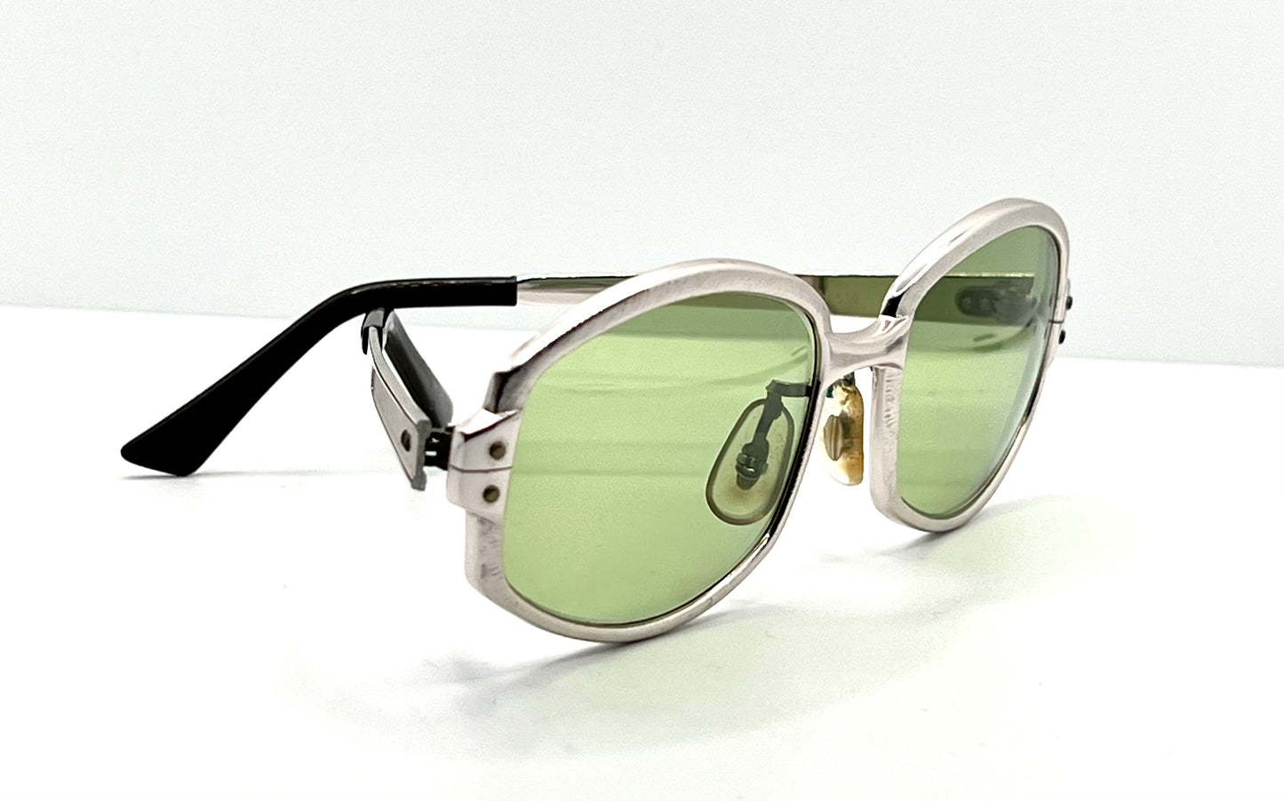 1950s SolarSpecs K&H-Vintage Sunglasses-USA w/ Brand New, Custom Atomic Green Day/Night Lenses