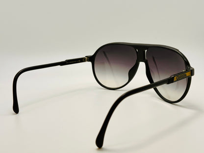 1980s Carrera 5407 Champion Aviator Sunglasses Restored w/ Custom Grey Lenses