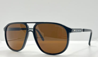 Bolle IREX 100 377 Vintage Sunglasses France-Glass Brown Lenses-Deadstock-56mm