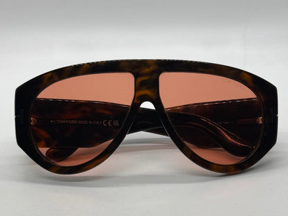 Tom Ford Bronson TF1044 52S – Dark Havana / Bordeaux – 60mm – Full Kit – New