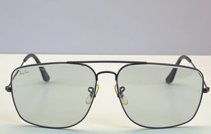 B&L Ray•Ban Explorer II in Black Chrome Frame w/Rare Changeable Grey/Blue Lenses