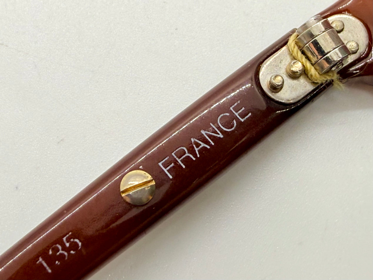 BUCCI 2001/116 Vintage French Sunglasses with Original Glass Lenses