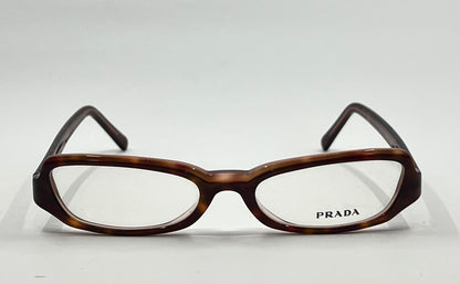 Prada VPR 11T Vintage Eyeglasses-Tortoiseshell Deadstock/Unworn-Italy 51mm