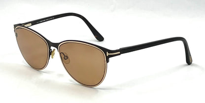 Tom Ford TF5420 049 Sunglasses-New Solid Tobacco Custom Lenses-Unworn w/Case