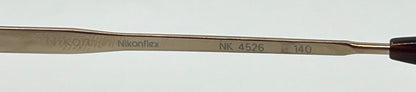 Nikonflex NK4526 Japan Vintage Sunglasses w/New Gradient Tinted Lenses-Unworn-Japan
