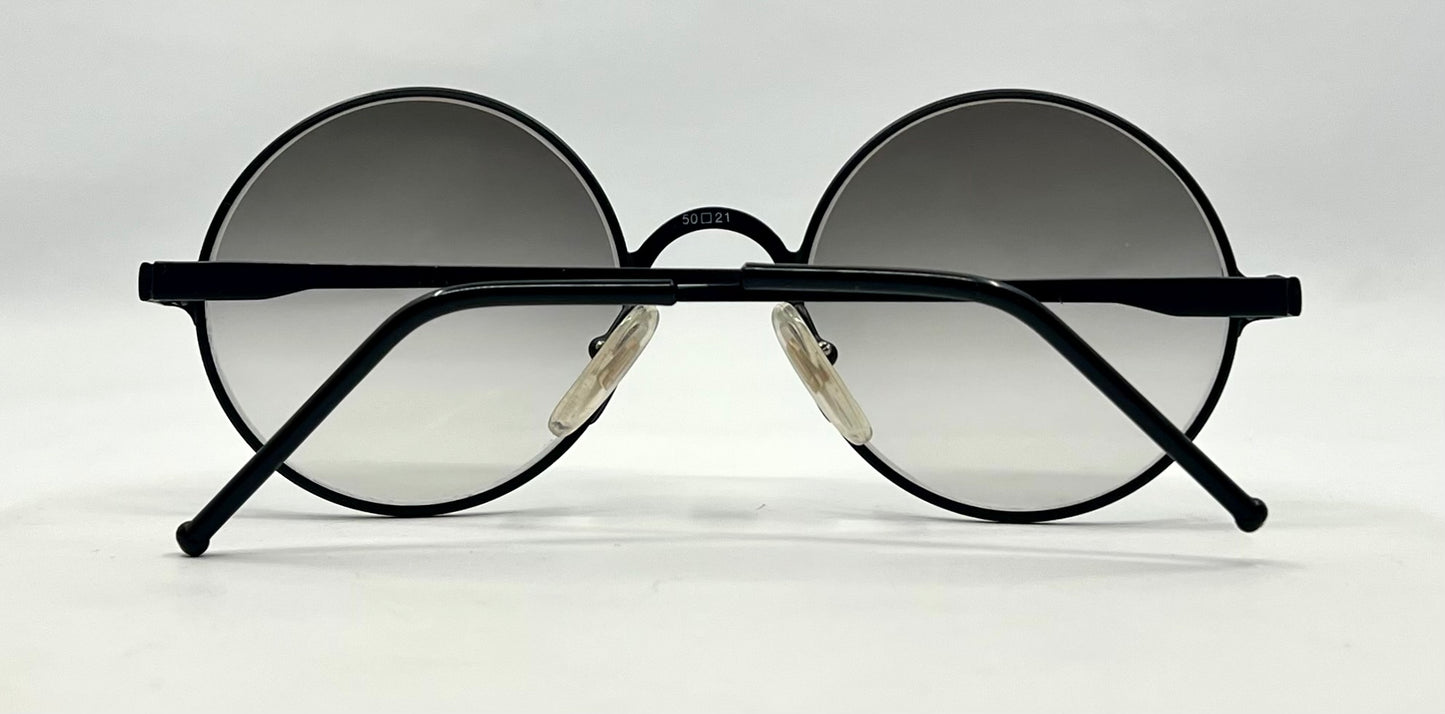 Gianfranco Ferré GFF 23-Vintage Round Sunglasses 50-21 Made in Italy