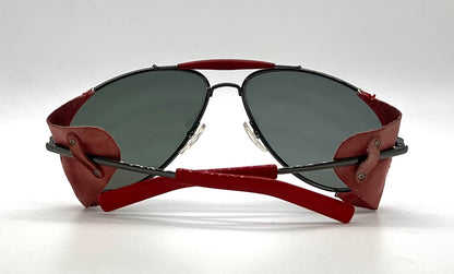 Belstaff PILOT 13-269 Vintage Aviator-Glacier Leather Shields-UNWORN-Italy