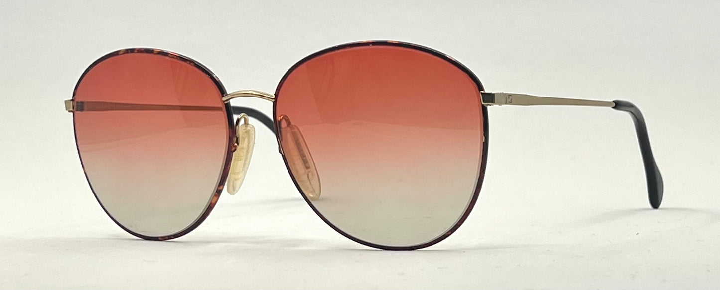 ZEISS 6595 4402 Vintage Sunglasses| New Gradient Tinted Custom Lenses-Germany